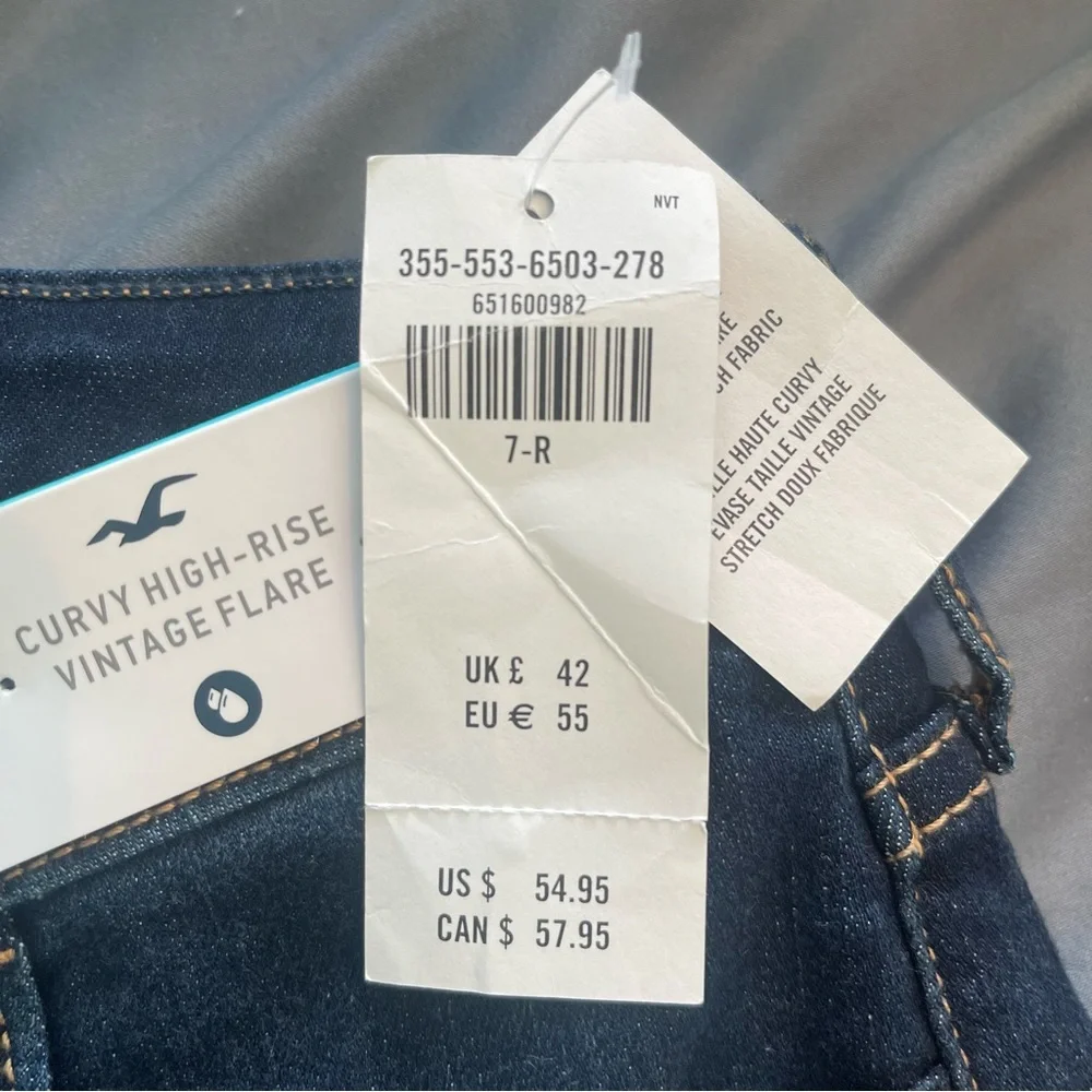 NWT Women’s Curvy High-Rise Vintage Flare Jeans - Picture 3 of 11